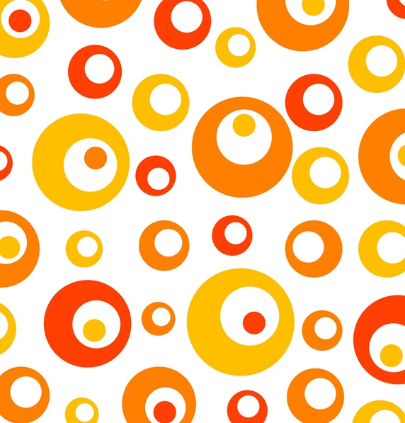 Background with orange pattern