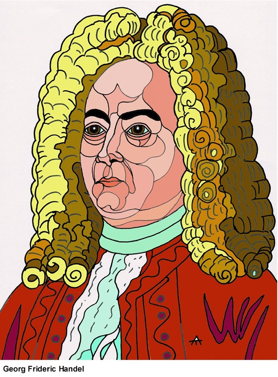 Portrait of George Frideric Handel
