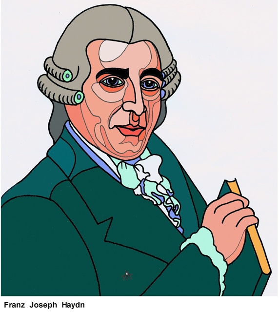 Portrait of Joseph Haydn