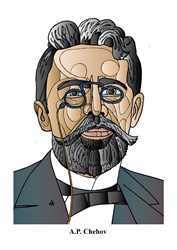 Portrait of Anton Chekhov