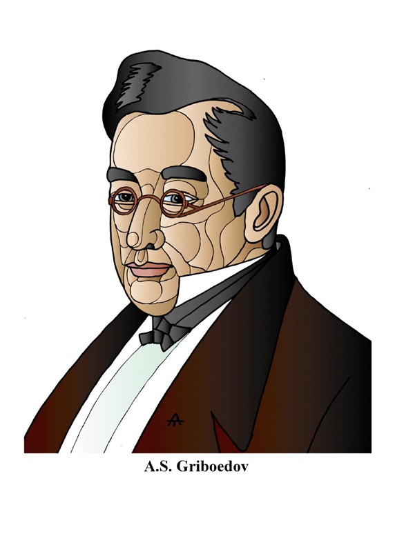 Portrait of Alexander Griboyedov