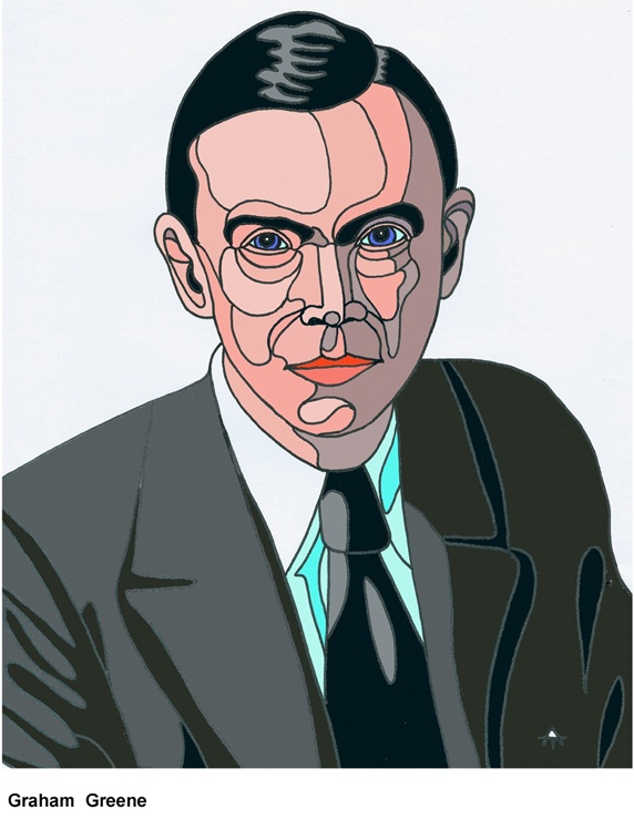 Portrait of Graham Greene