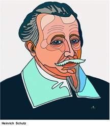 Portrait of Heinrich Schutz