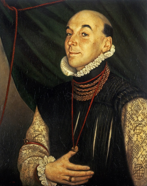 Renaissance style portrait on nobleman by Bob Venables