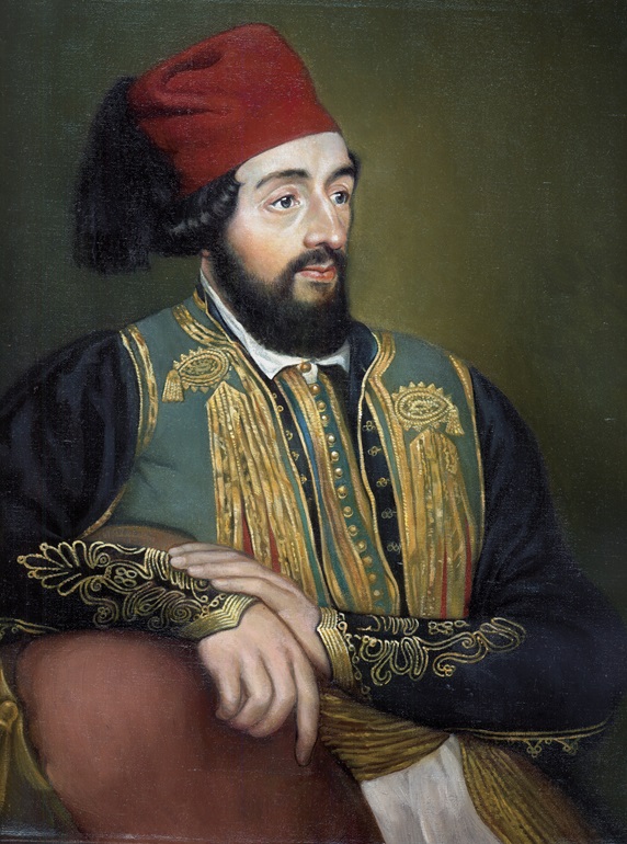 Portrait of Turkish nobleman by Bob Venables