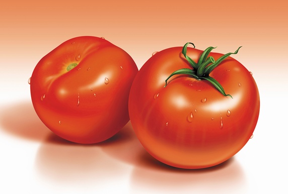 Close up of fresh tomatoes