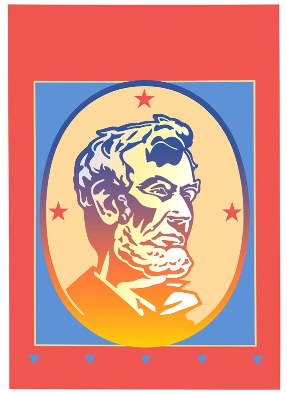 Illustration of Abraham Lincoln