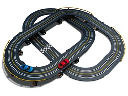 Toy racing track