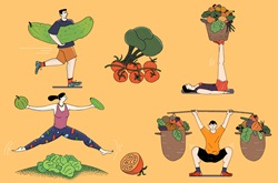 Exercise and healthy eating