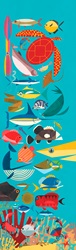 Tropical plants and animals under the sea