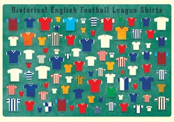 Historical English football league shirts