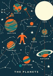 Space travel and planets in the solar system