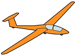 Orange glider
