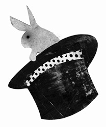 Rabbit in top hat